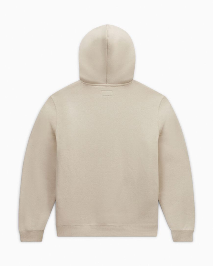 Converse Go-To Embroidered Star Chevron Standard Fit Fleece Hettegensere Herre Grå | 580ZRAGID