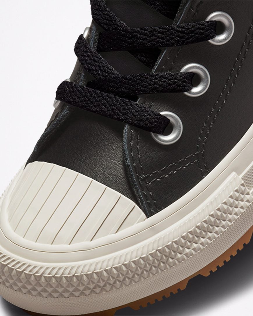 Converse Lær Chuck Taylor All Star Berkshire Boot Color Høye Sko Jente Svarte | 145BFSCZD