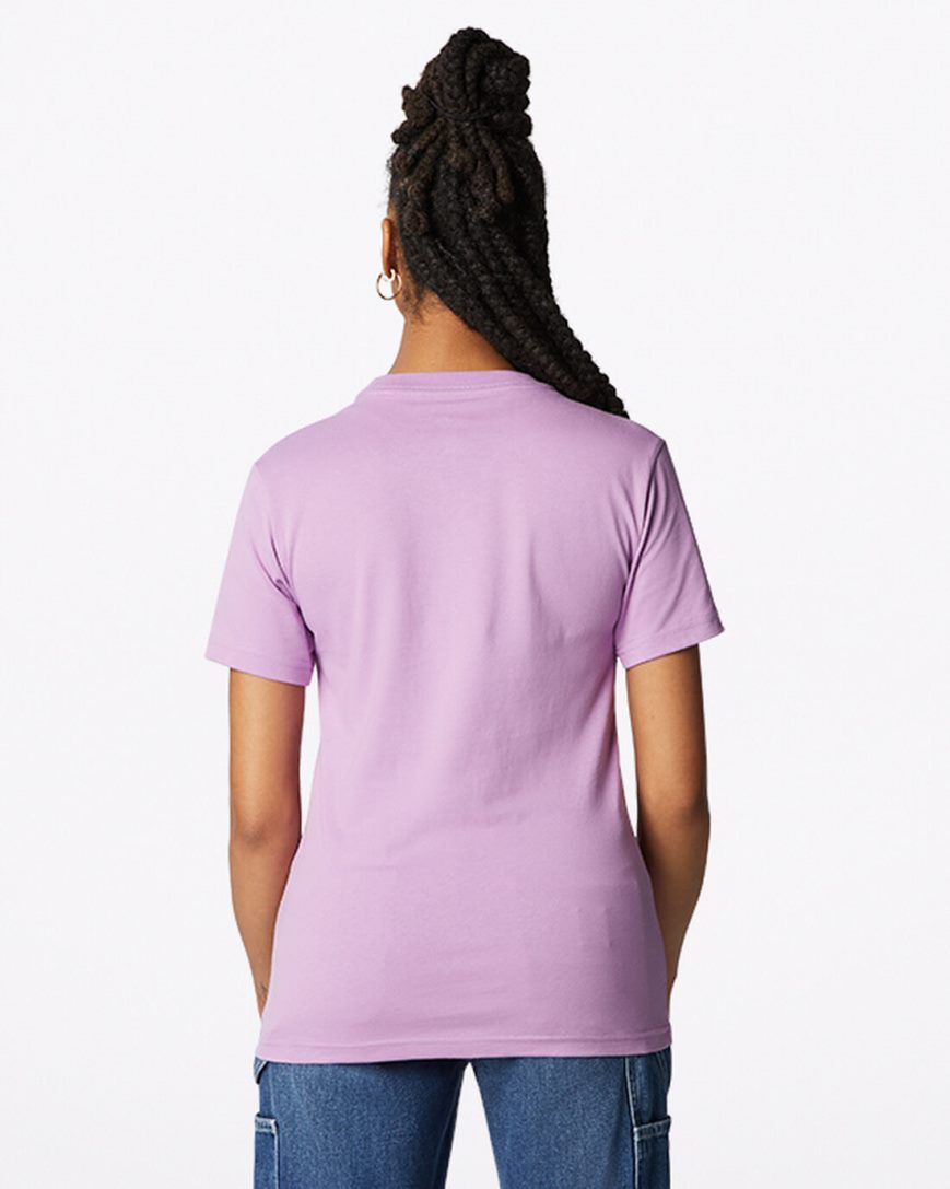Converse Metallic Chuck Taylor Patch Classic Fit T-Shirts Dame Lilla | 081MIWLFT