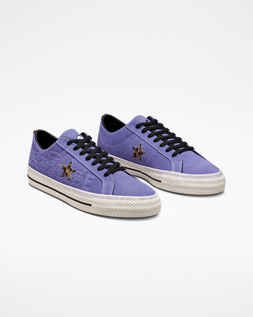 Converse One Star Pro Sean Pablo Skatesko Herre Svarte | 397FDUQRX