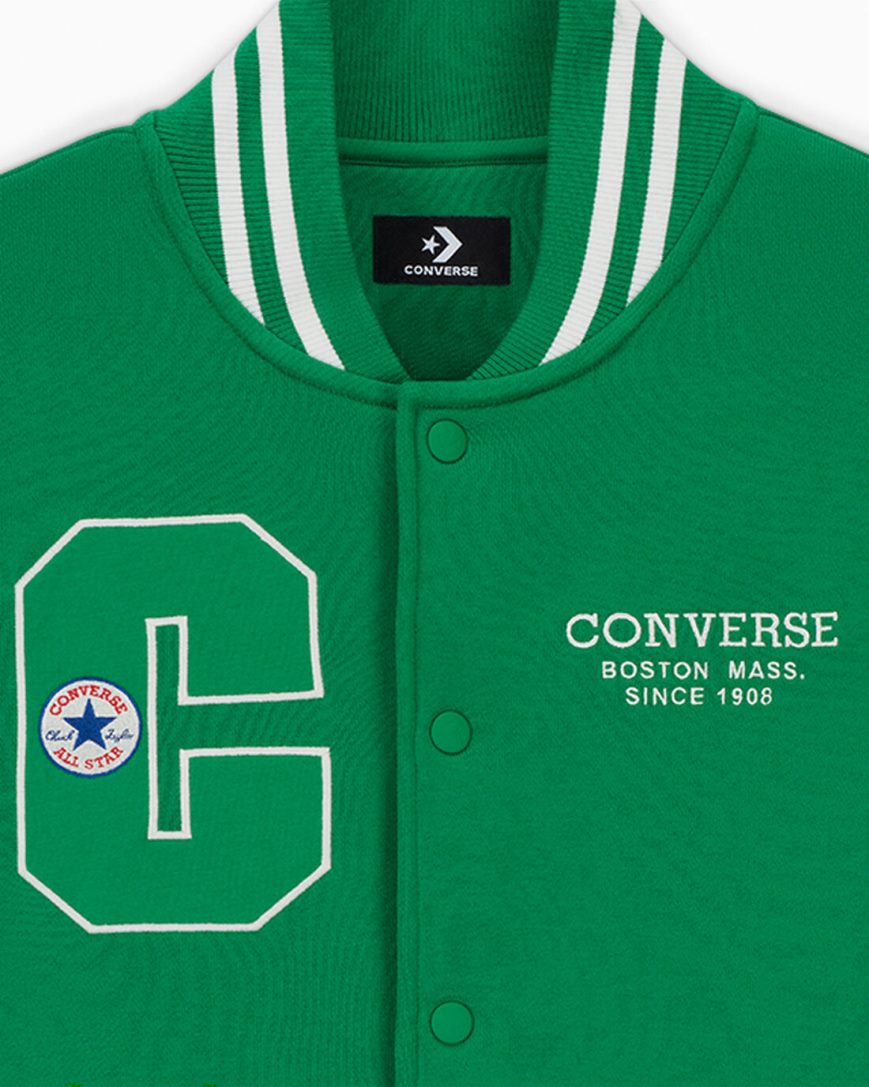 Converse Retro Reboot Bomberjakke Herre Grønn | 168VGTOAP