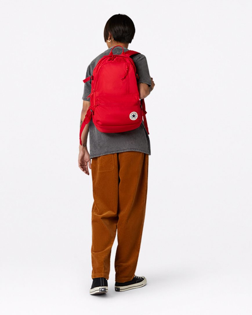 Converse Rett Edge Ryggsekk Dame Rød | 016HVUMFP