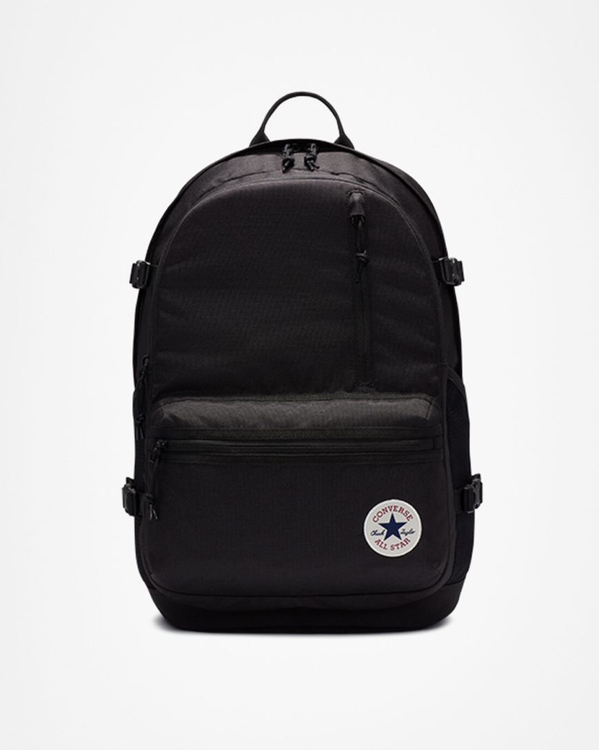 Converse Rett Edge Ryggsekk Dame Svarte | 402TVXUKD