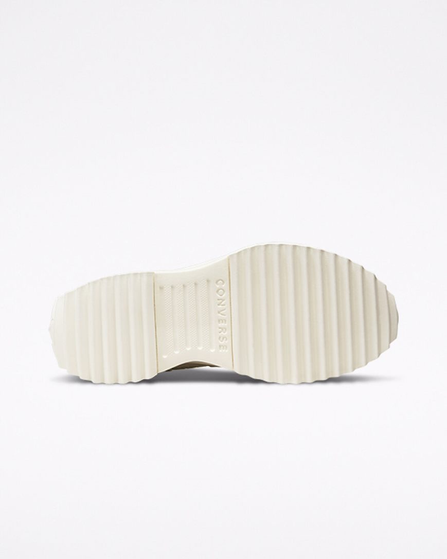 Converse Run Star Hike Croco Embossed Høye Platform Sko Dame Beige | 743OVYAFU