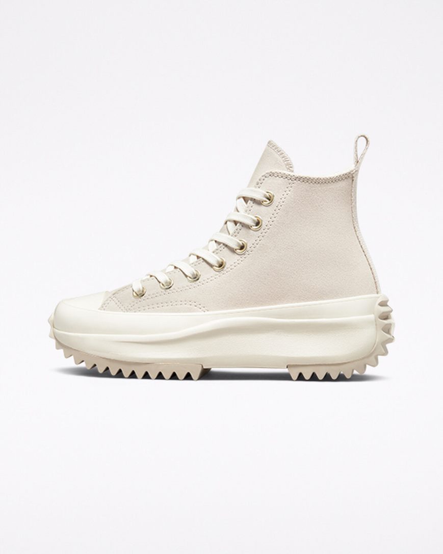 Converse Run Star Hike Earthy Neutrals Høye Platform Sko Herre Beige | 826NOTKVG