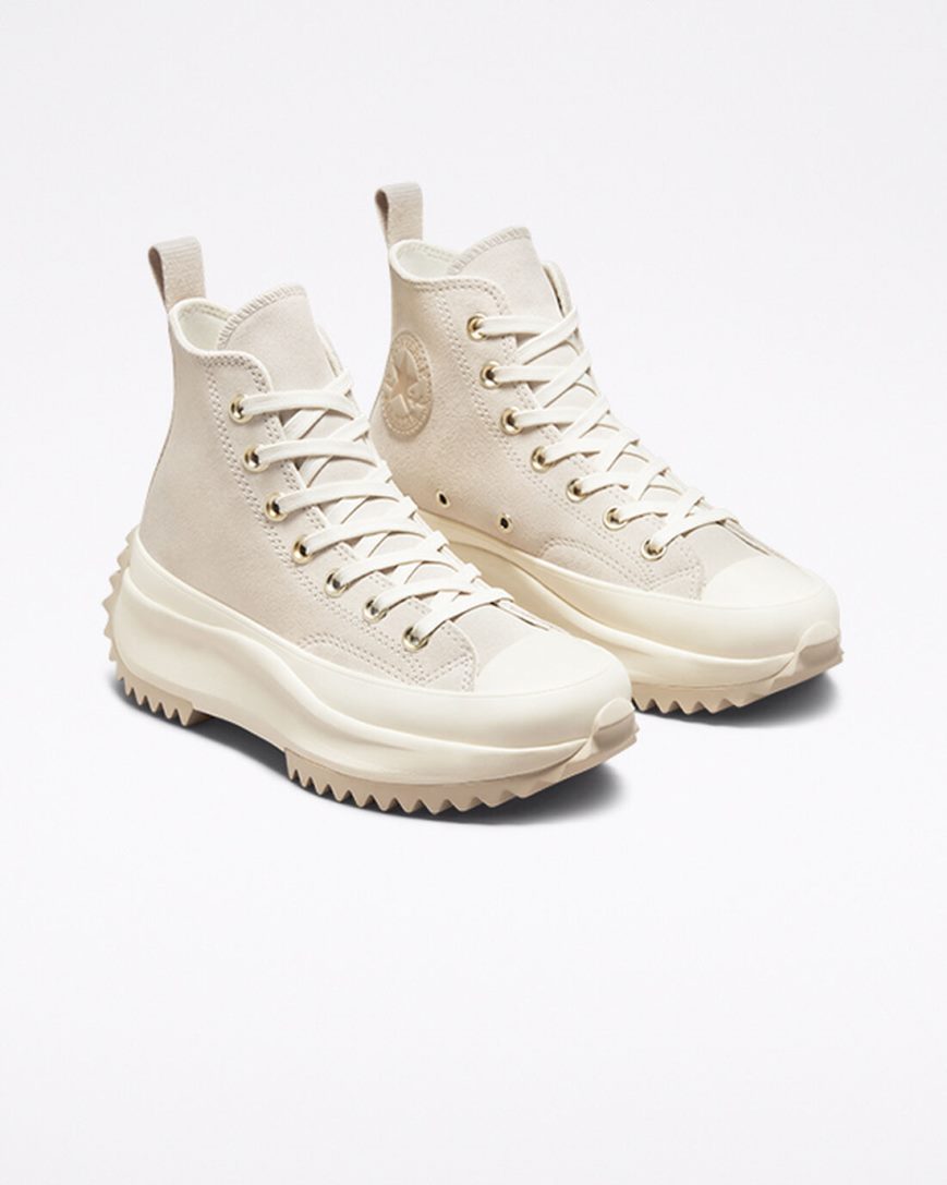 Converse Run Star Hike Earthy Neutrals Høye Platform Sko Herre Beige | 826NOTKVG