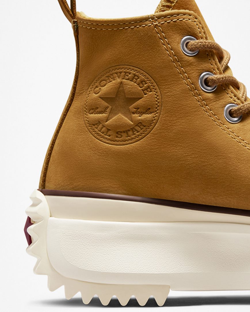 Converse Run Star Hike Høye Platform Sko Herre Brune Grå | 986UWHPQL
