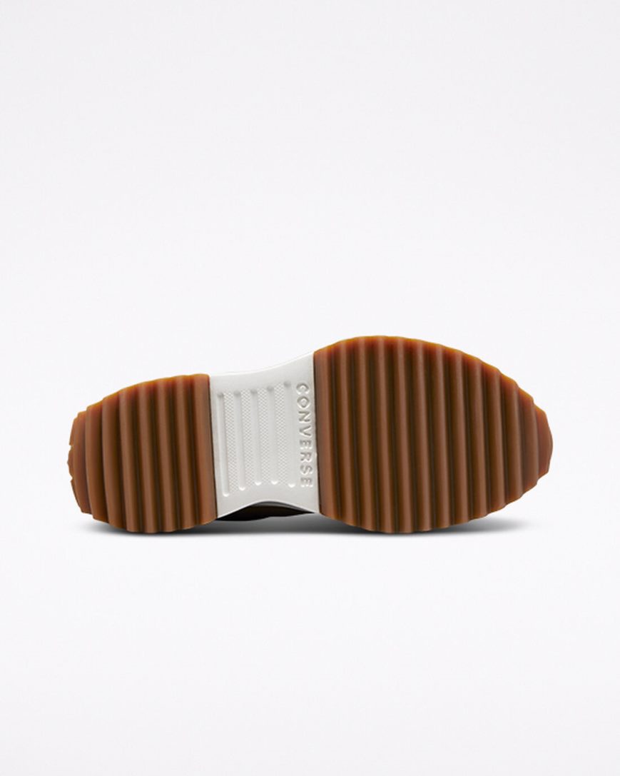 Converse Run Star Hike Sherpa Høye Platform Sko Dame Khaki Brune | 614IBORNQ