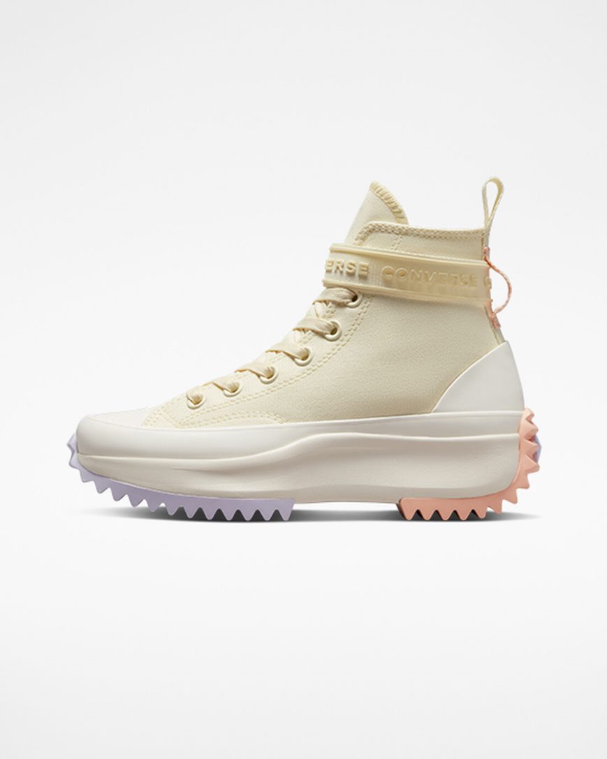 Converse Run Star Hike Utility Reima Høye Platform Sko Herre Beige | 853IJKAPY