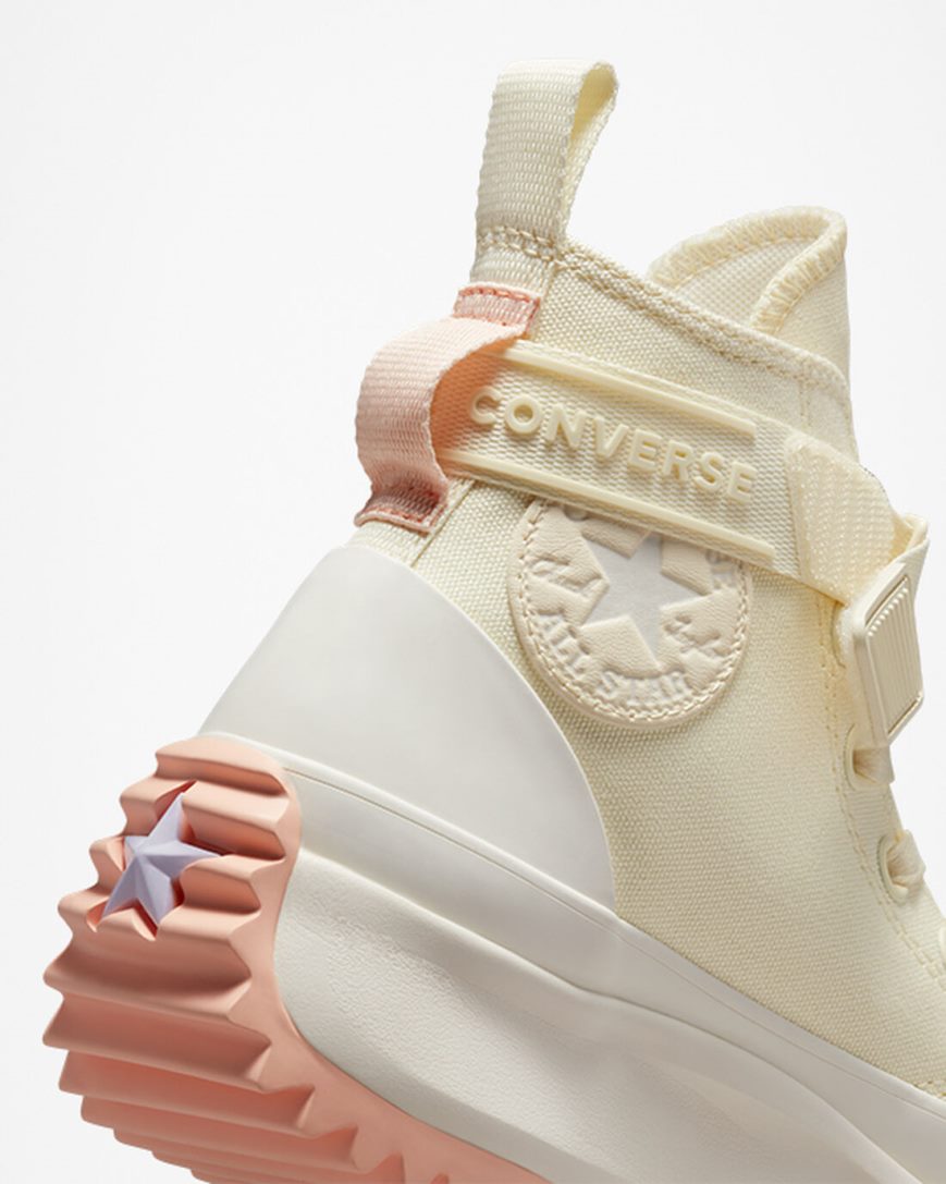 Converse Run Star Hike Utility Reima Høye Platform Sko Herre Beige | 853IJKAPY