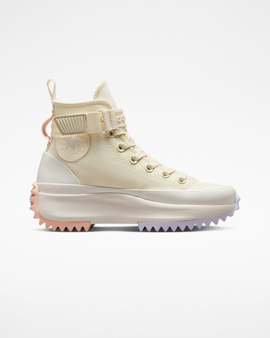 Converse Run Star Hike Utility Reima Høye Platform Sko Herre Beige | 853IJKAPY