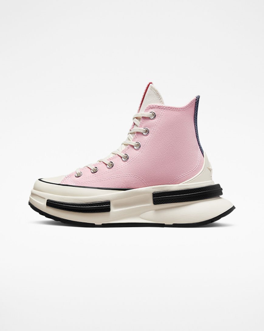 Converse Run Star Legacy CX Denim & Canvas Høye Sko Herre Oransje Rosa | 243LDCBFM