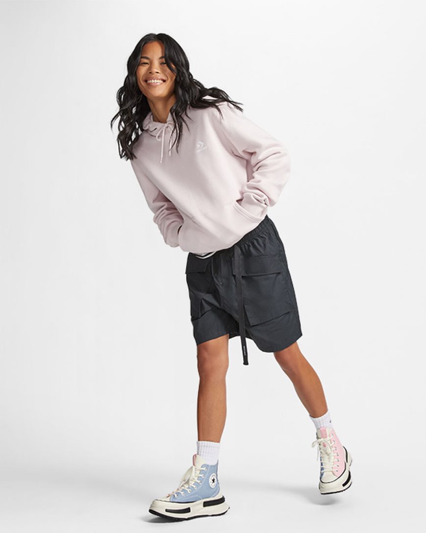 Converse Run Star Legacy CX Denim & Canvas Høye Sko Herre Oransje Rosa | 243LDCBFM