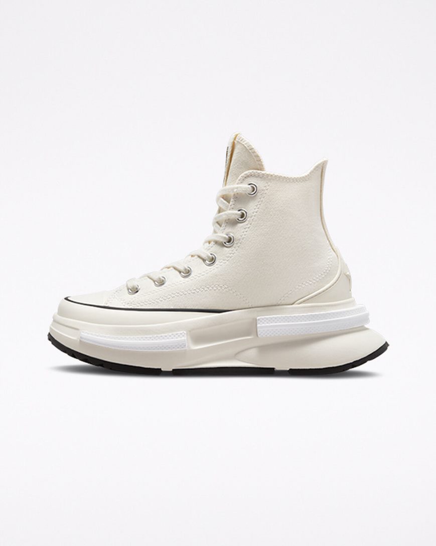 Converse Run Star Legacy CX Høye Sko Herre Beige Svarte Hvite | 749QJZLWO
