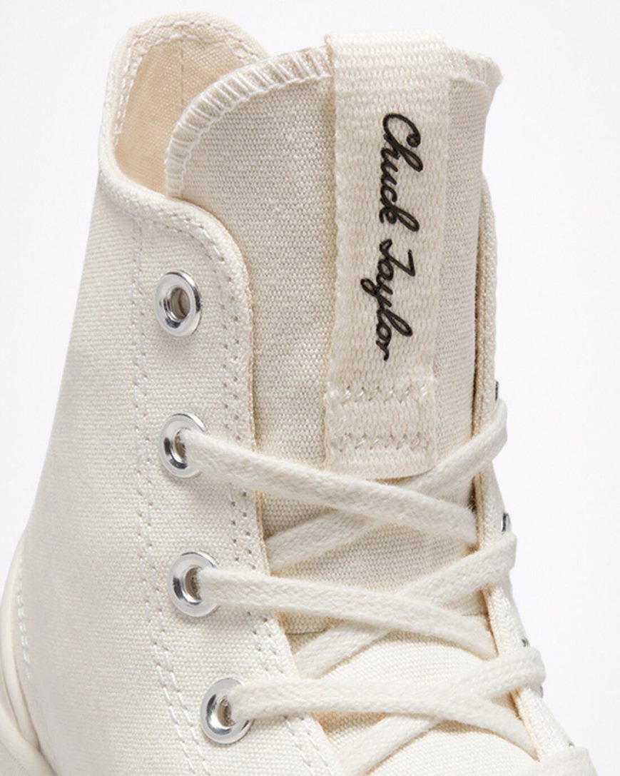 Converse Run Star Legacy CX Høye Sko Herre Beige Svarte Hvite | 749QJZLWO