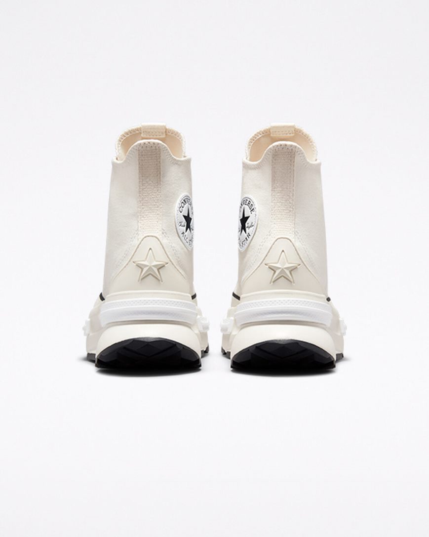 Converse Run Star Legacy CX Høye Sko Herre Beige Svarte Hvite | 749QJZLWO