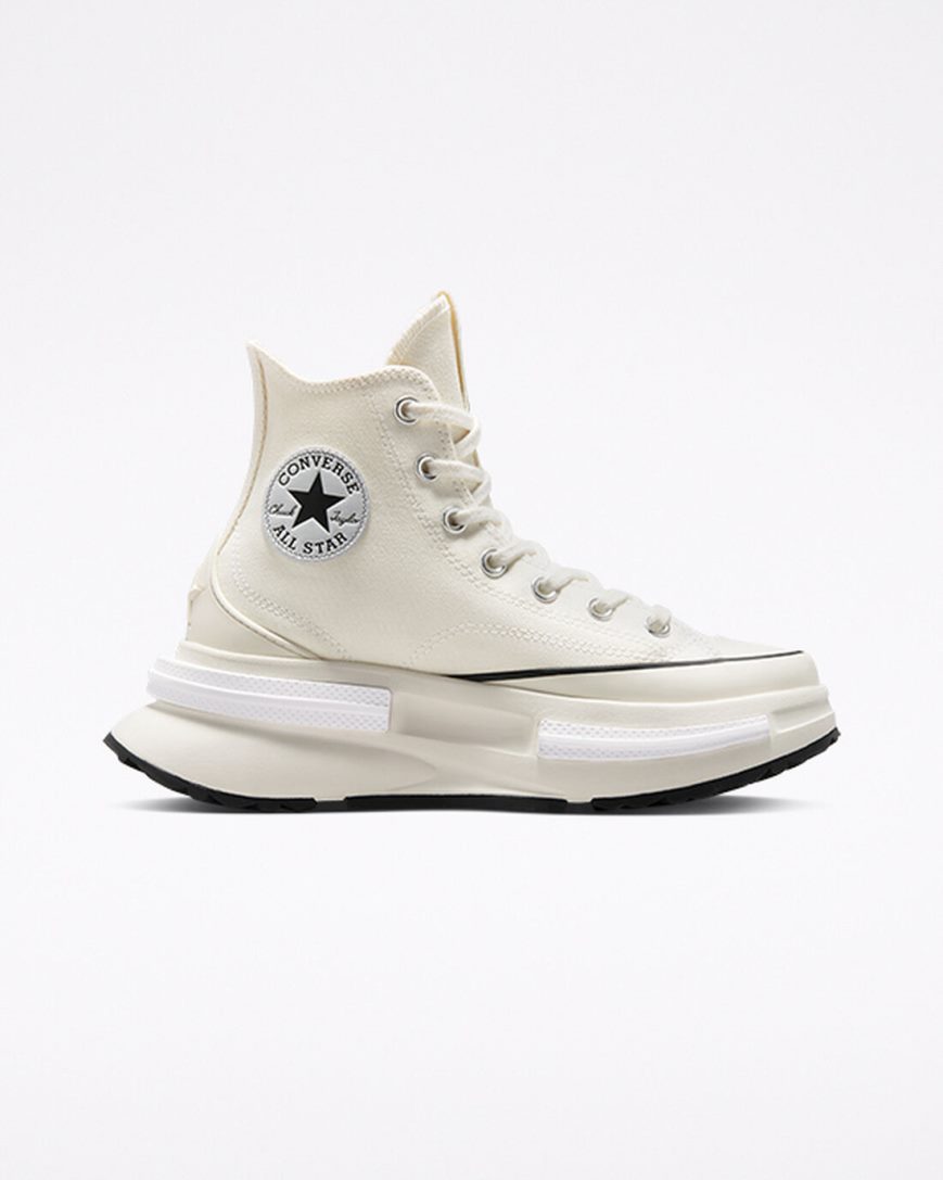 Converse Run Star Legacy CX Høye Sko Herre Beige Svarte Hvite | 749QJZLWO