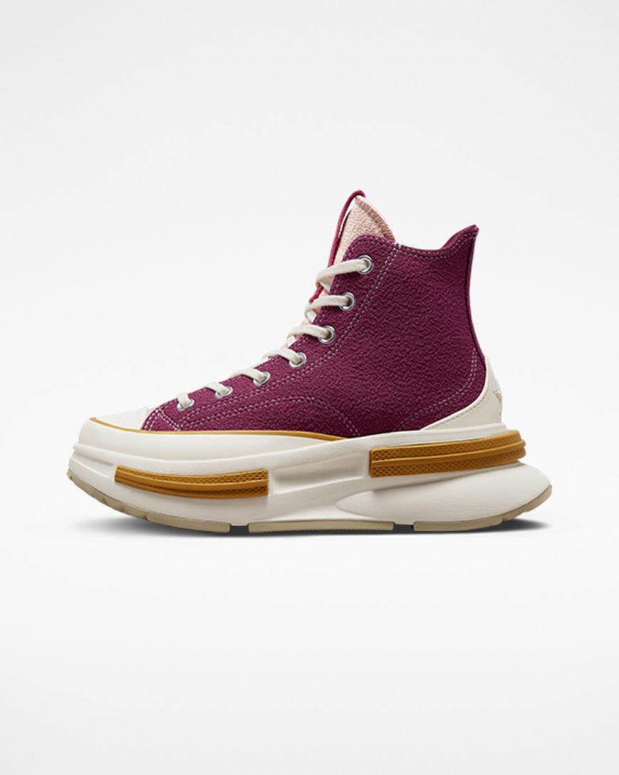 Converse Run Star Legacy CX Workwear Høye Sko Herre Rosa Grå | 067EHOCXD