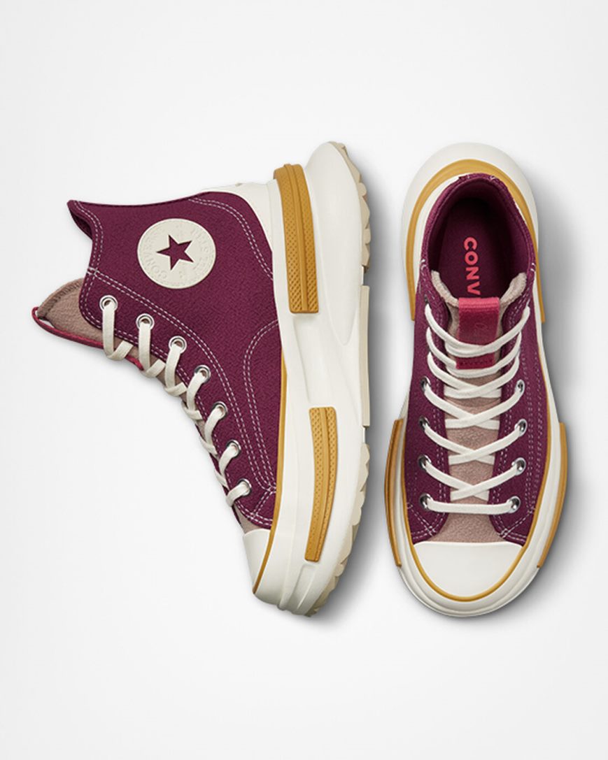 Converse Run Star Legacy CX Workwear Høye Sko Herre Rosa Grå | 067EHOCXD