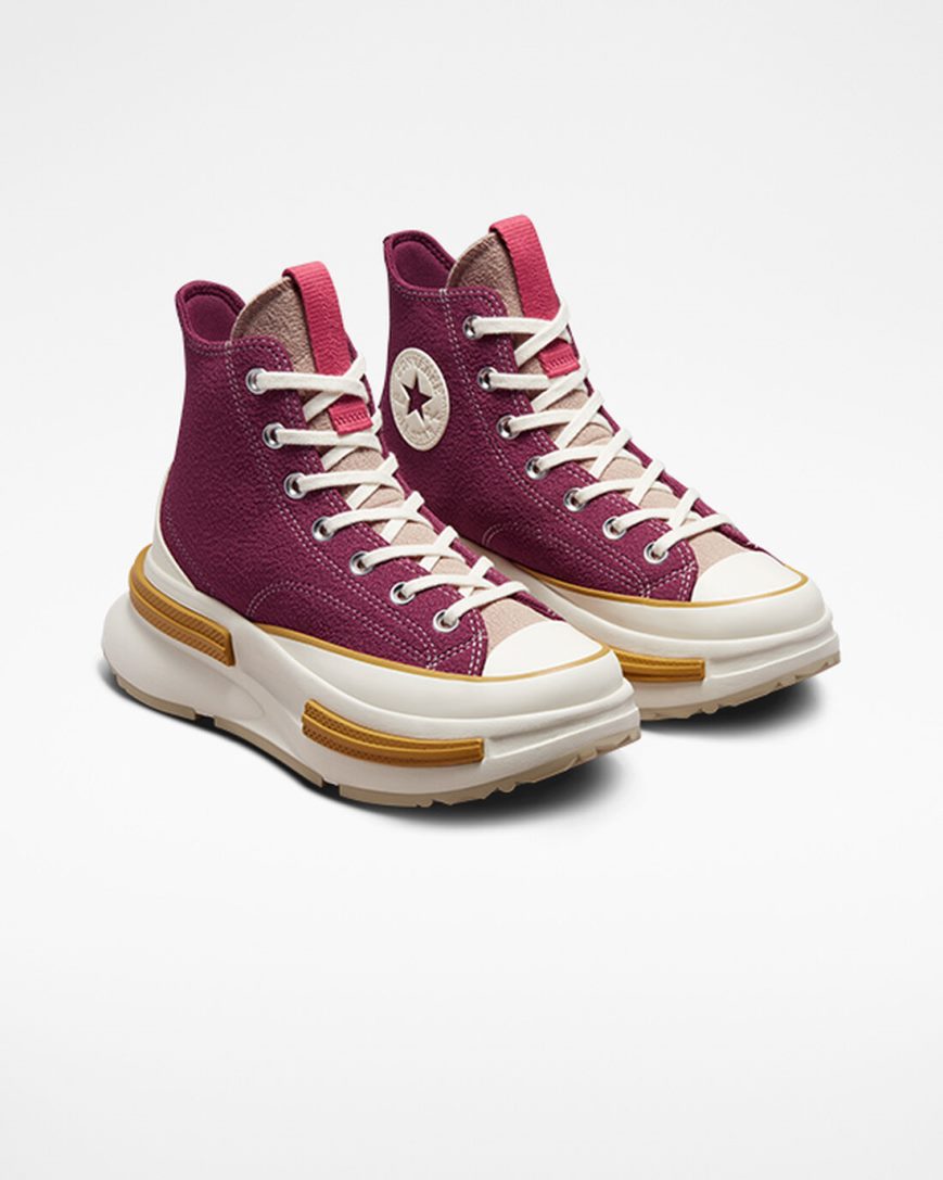 Converse Run Star Legacy CX Workwear Høye Sko Herre Rosa Grå | 067EHOCXD