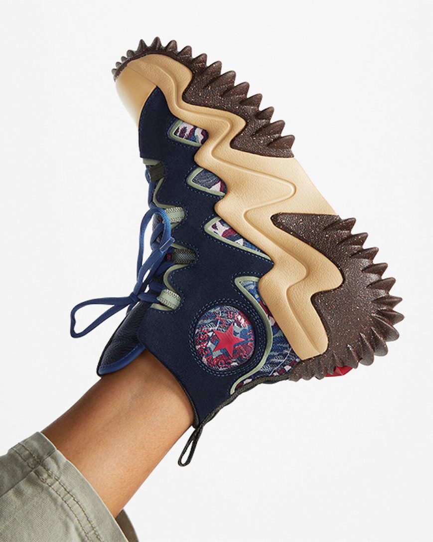 Converse Run Star Motion CX Black Joy Høye Sko Dame Mørke Obsidian | 140KUYXCQ