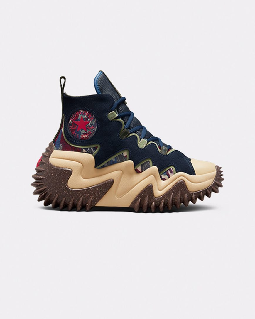 Converse Run Star Motion CX Black Joy Høye Sko Dame Mørke Obsidian | 140KUYXCQ