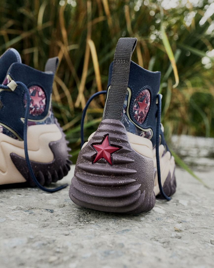 Converse Run Star Motion CX Black Joy Høye Sko Herre Mørke Obsidian | 942KESVCJ