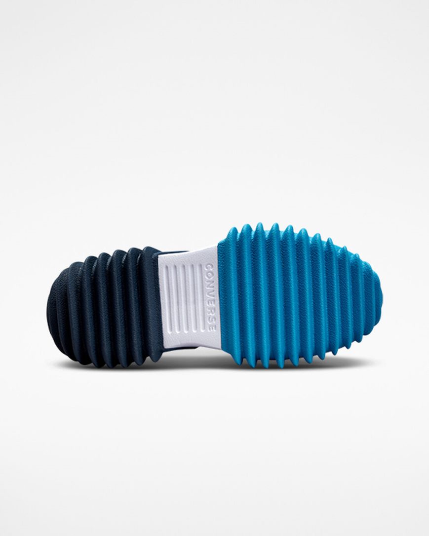 Converse Run Star Motion CX Høye Platform Sko Herre Blå Marineblå Hvite | 139JZSTQW