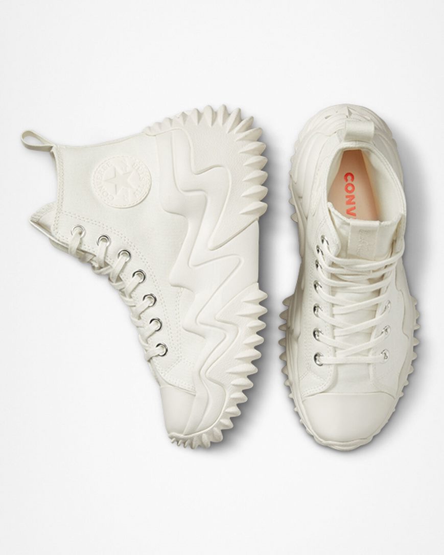 Converse Run Star Motion CX Høye Platform Sko Dame Beige Lyse | 624BLWHAX