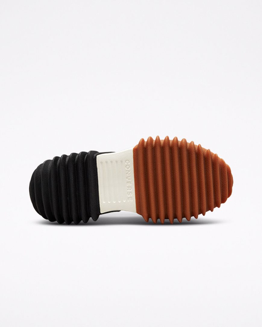 Converse Run Star Motion CX Høye Platform Sko Dame Hvite Svarte Oransje | 795ATQVXM