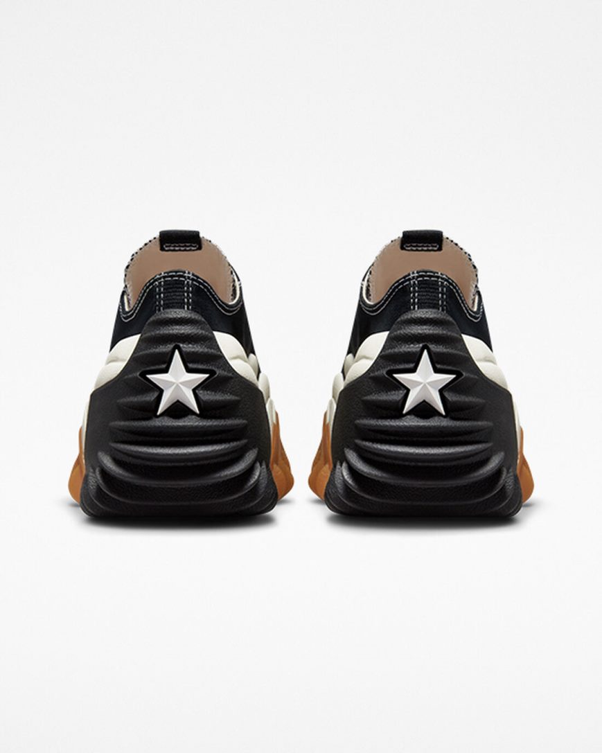 Converse Run Star Motion CX Lave Platform Sko Herre Svarte Hvite | 108VFCJQM