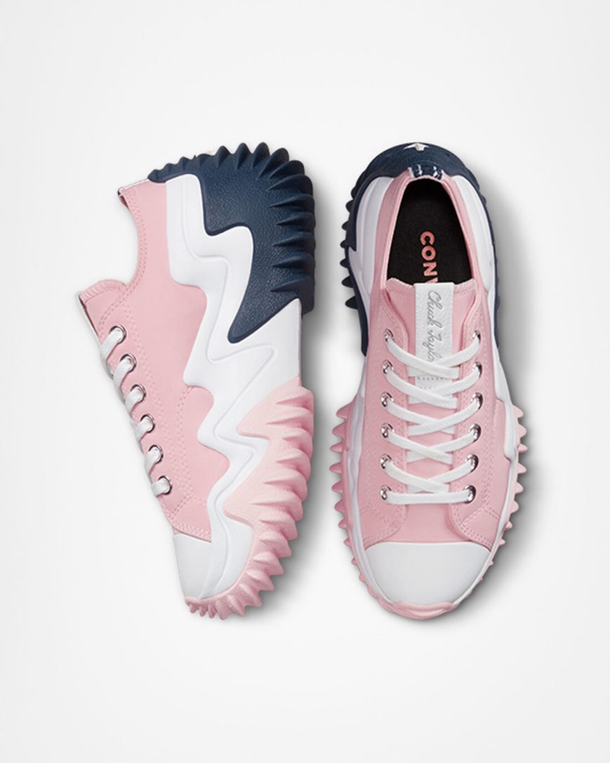 Converse Run Star Motion CX Lave Platform Sko Dame Oransje Rosa Marineblå Hvite | 471MWHFZC