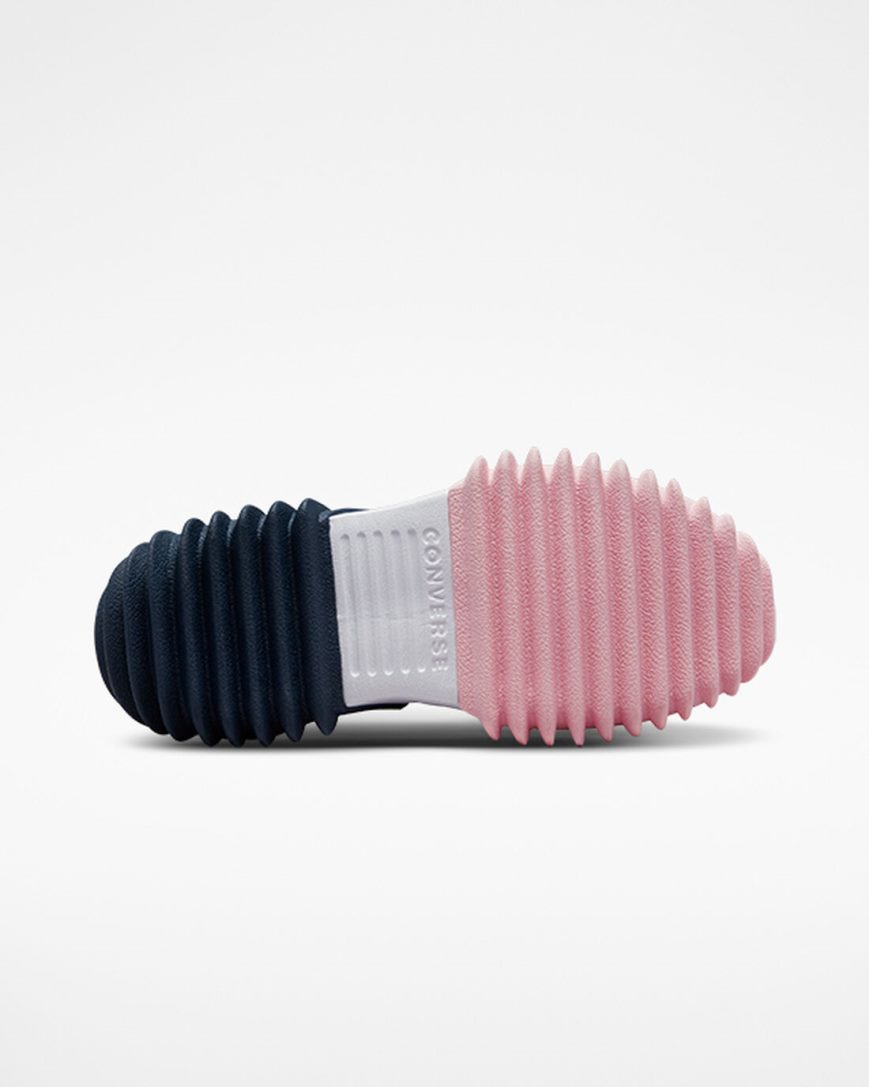 Converse Run Star Motion CX Lave Platform Sko Dame Oransje Rosa Marineblå Hvite | 471MWHFZC