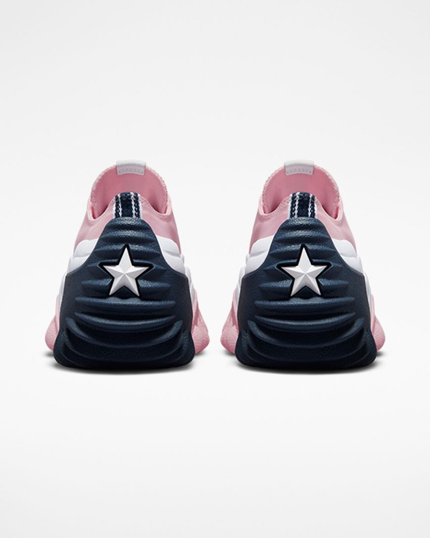 Converse Run Star Motion CX Lave Platform Sko Dame Oransje Rosa Marineblå Hvite | 471MWHFZC