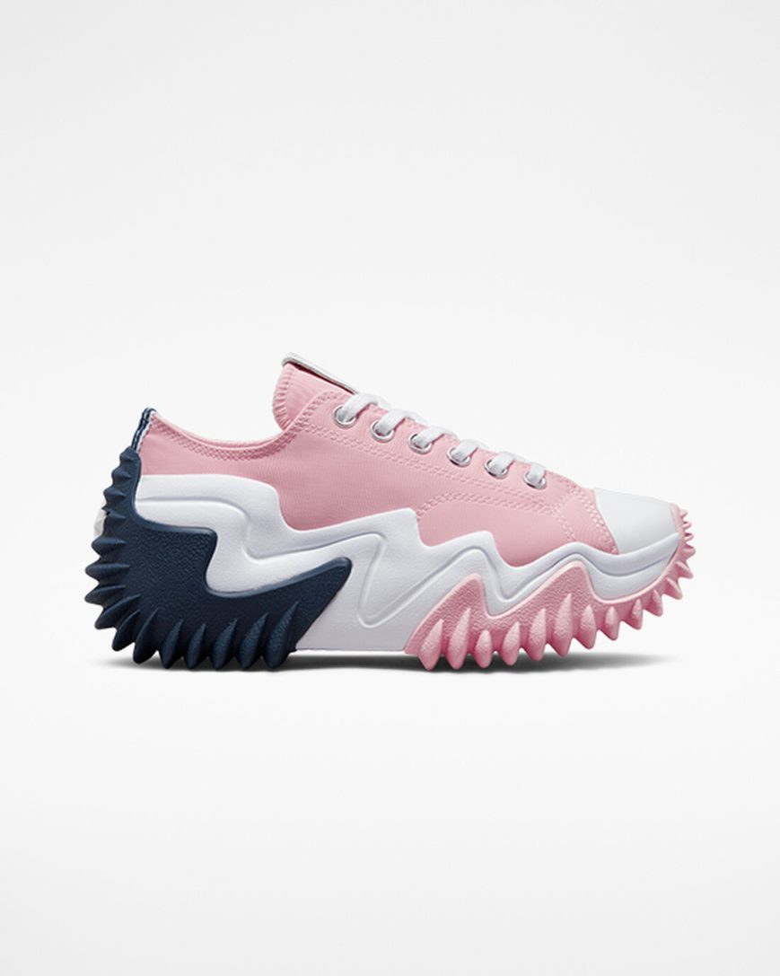 Converse Run Star Motion CX Lave Platform Sko Dame Oransje Rosa Marineblå Hvite | 471MWHFZC