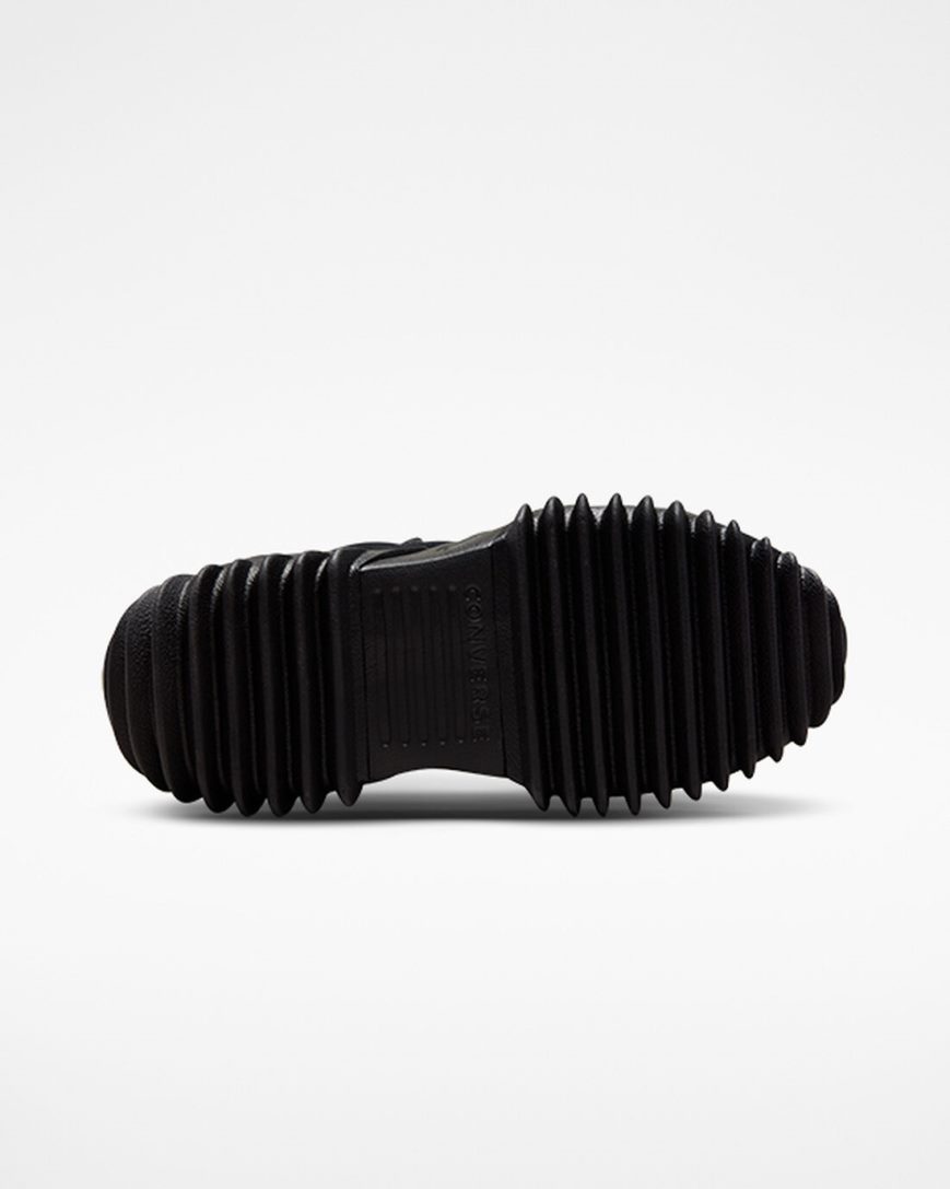 Converse Run Star Motion CX Workwear Høye Platform Sko Herre Svarte | 495GUKTXS