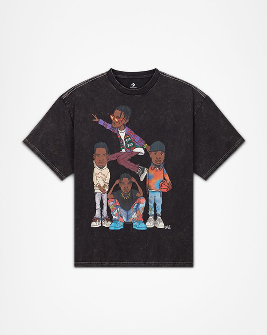 Converse Shai Gilgeous-Alexander Player T-Shirts Dame Svarte | 410SBVWOF