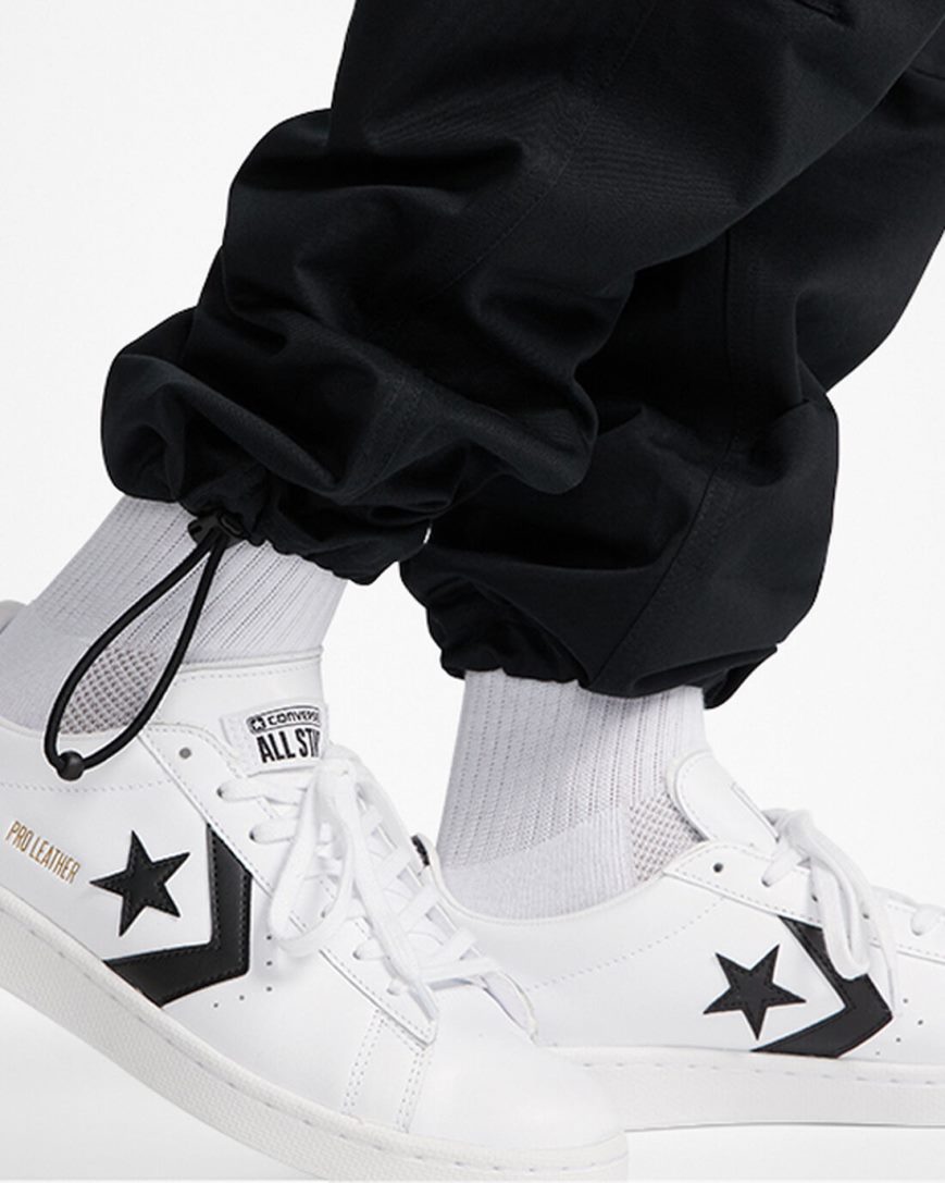 Converse Star Chevron Cargo Bukse Herre Svarte | 628USRVOZ