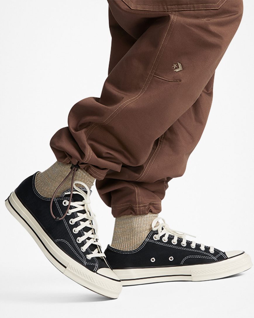 Converse Star Chevron Cargo Bukse Herre Brune | 924ITWLRZ