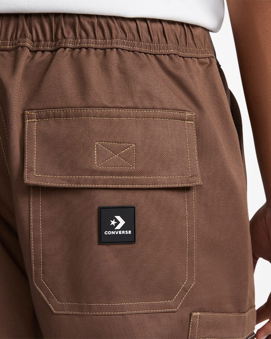 Converse Star Chevron Cargo Bukse Herre Brune | 924ITWLRZ