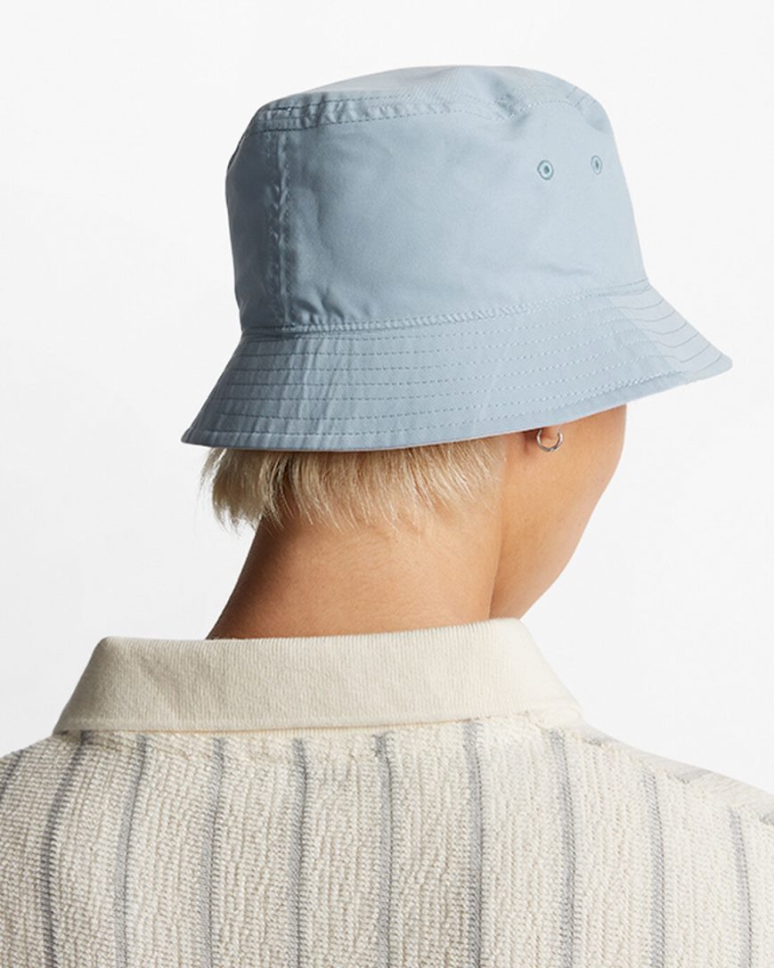 Converse Star Chevron Logo Reversible Bucket Hatt Dame Hvite | 921EUDCAF