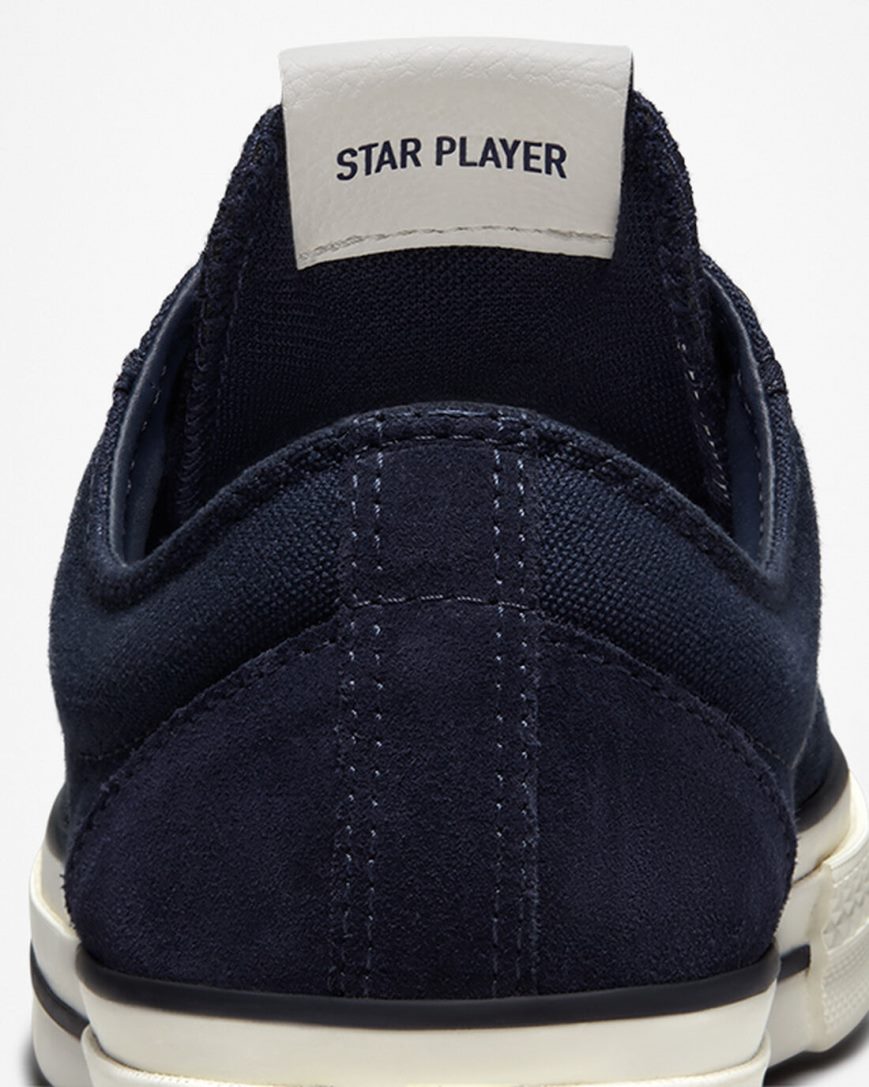 Converse Star Player 76 Retro Hike Lave Sko Dame Obsidian Svarte | 276VIXUQO