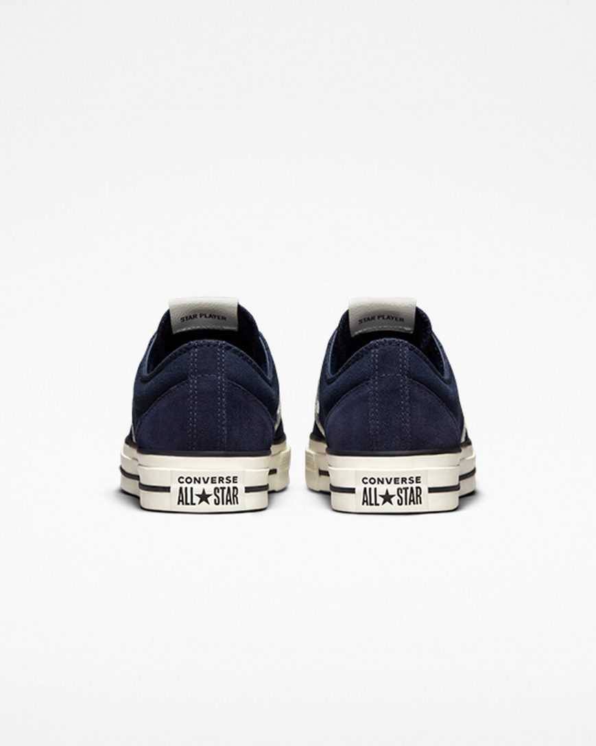 Converse Star Player 76 Retro Hike Lave Sko Dame Obsidian Svarte | 276VIXUQO