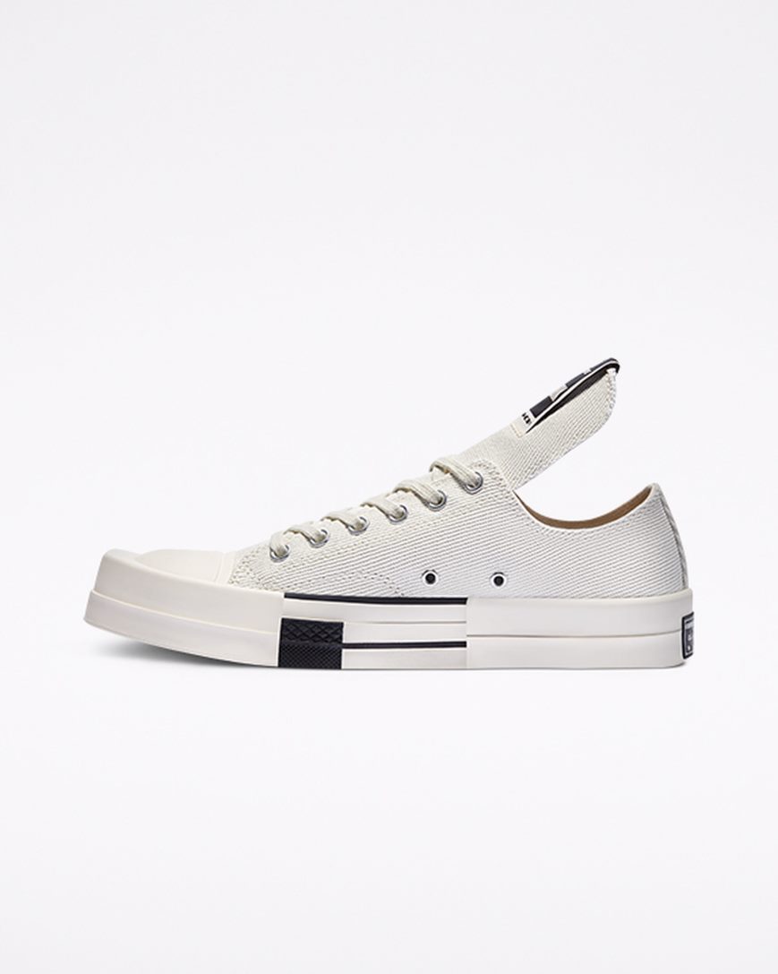 Converse TURBODRK Chuck 70 Lave Sko Dame Hvite Svarte | 462EFLXQS