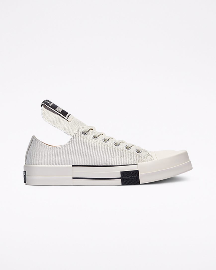 Converse TURBODRK Chuck 70 Lave Sko Dame Hvite Svarte | 462EFLXQS