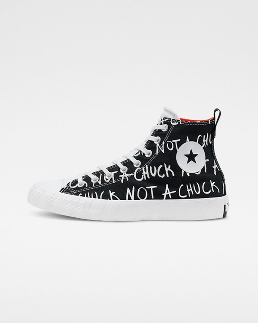 Converse UNT1TL3D Høye Sko Herre Svarte Hvite | 476XZYJGD