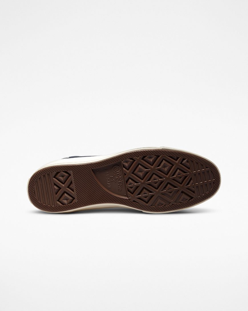 Converse x Comme des Garçons PLAY Chuck 70 Høye Sko Dame Blå Svarte | 032CSXZPM
