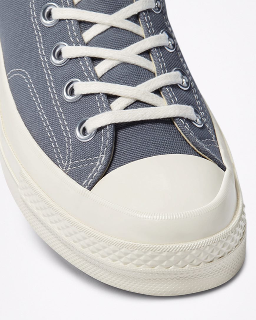 Converse x Comme des Garçons PLAY Chuck 70 Høye Sko Herre Grå Svarte | 217PDJCKA