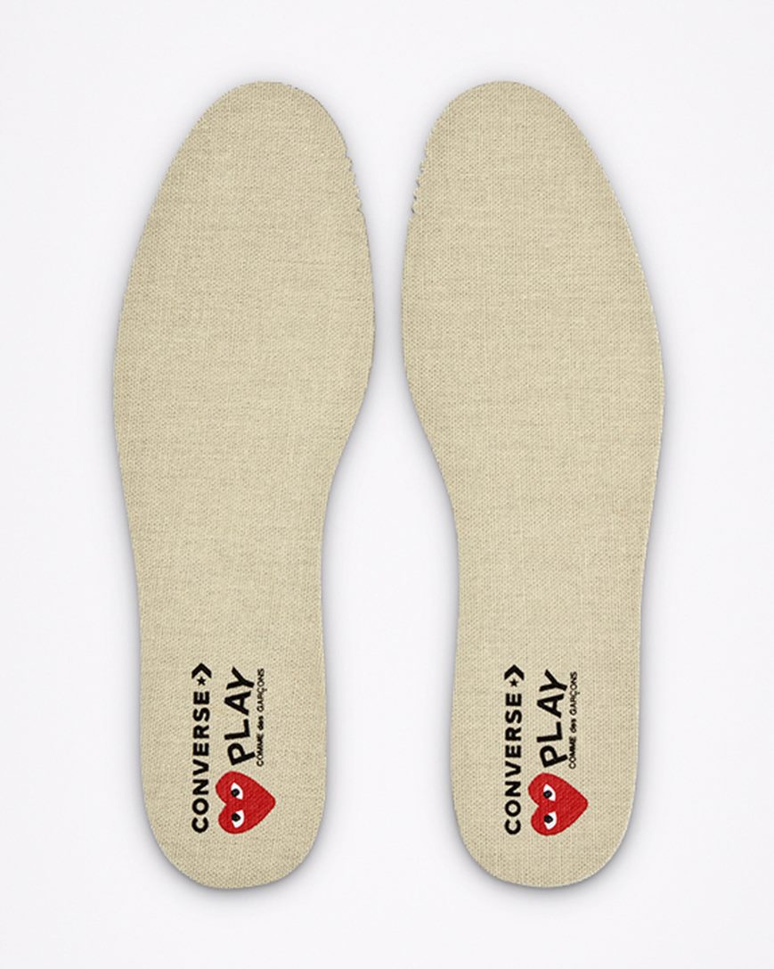 Converse x Comme des Garçons PLAY Chuck 70 Høye Sko Herre Grå Svarte | 217PDJCKA