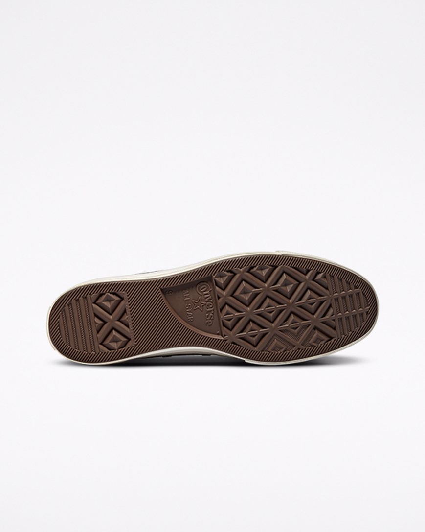 Converse x Comme des Garçons PLAY Chuck 70 Lave Sko Dame Grå Svarte | 982XUAWNQ